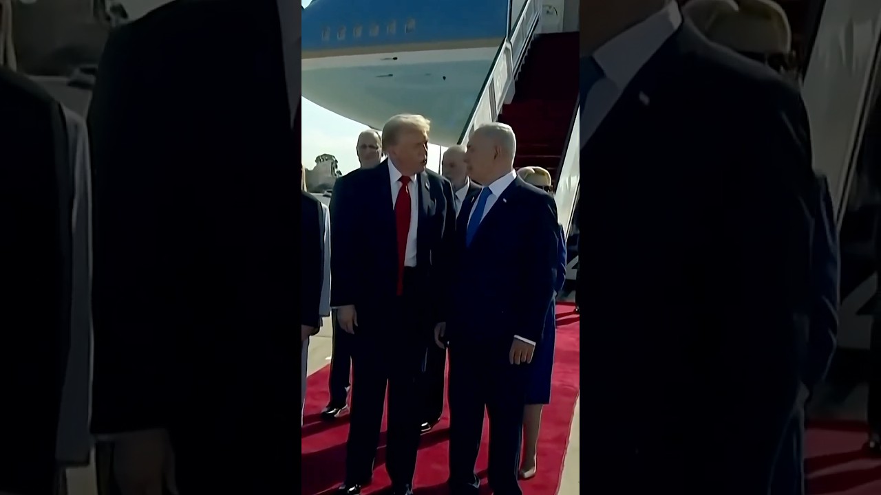 Trump Arrives in Israel as Hamas Releases Hostages