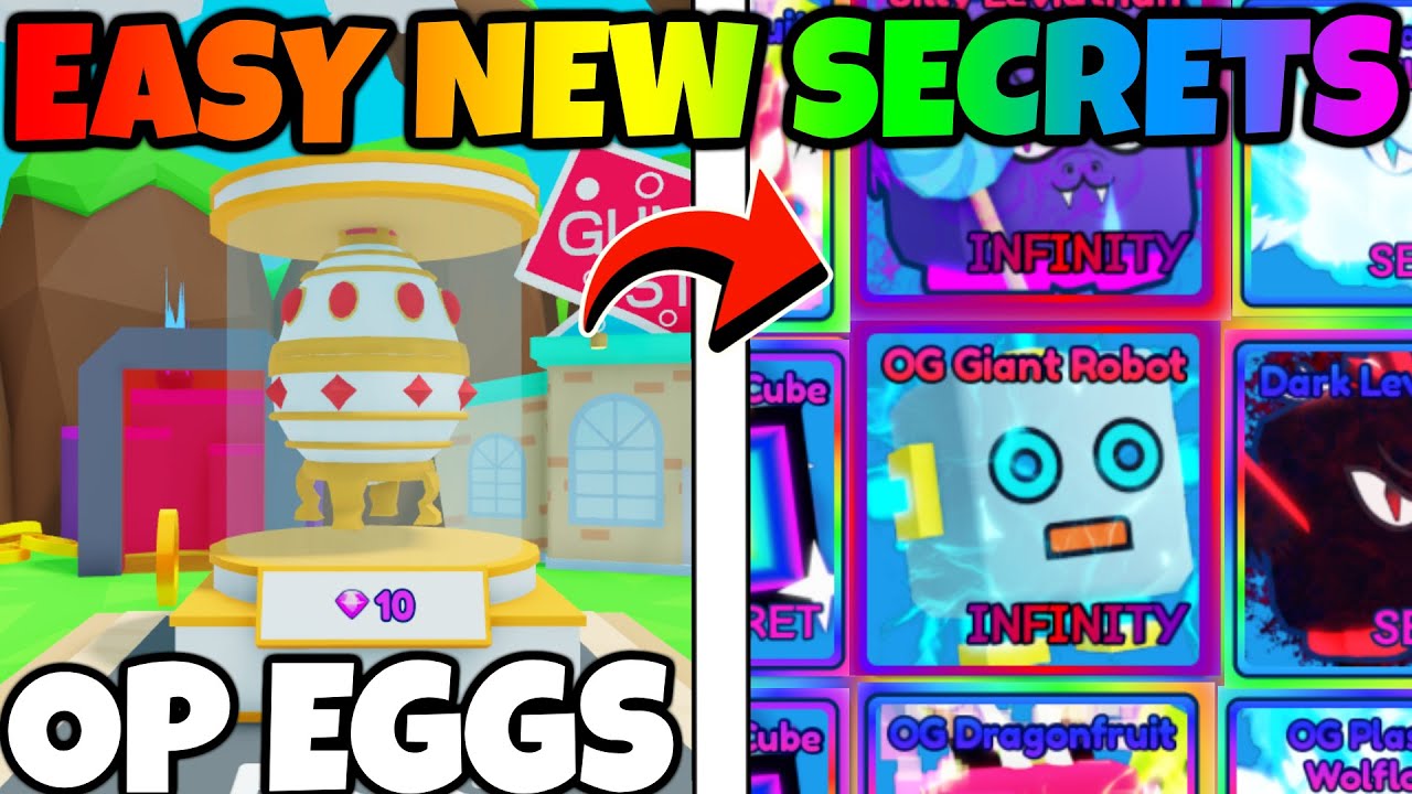 Как получить всех новых СЕКРЕТНЫХ питомцев OG EVENT СУПЕРБЫСТРО в Bubble Gum Simulator INFINITY U...