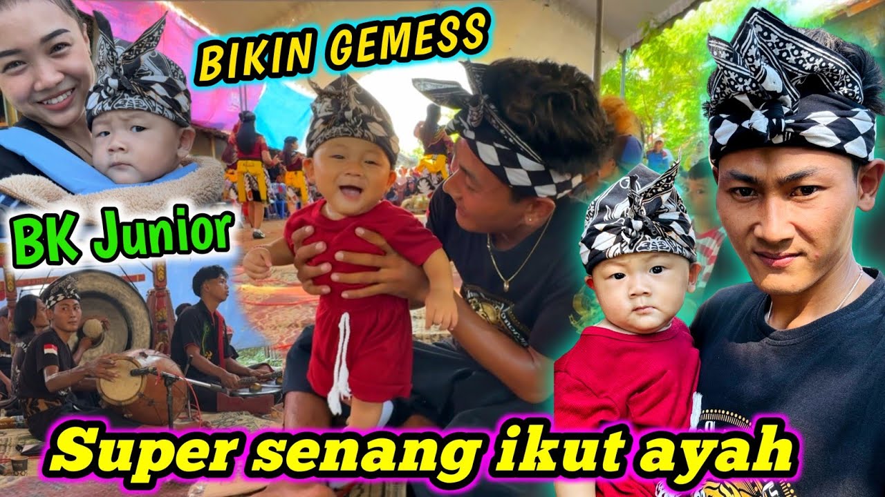 IKUT AYAH TANGGAPAN SENANG SEKALI, BAYU KENDANG TARISA KASOL