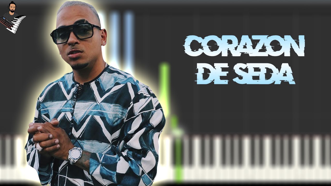Ozuna - Corazon de Seda | Instrumental Piano Tutorial / Partitura / Karaoke / MIDI