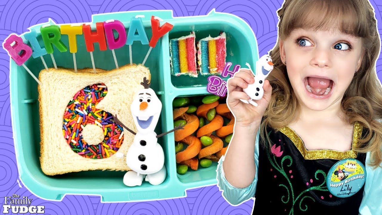 School Lunch TAKEOVER! 🎂 Lily's Birthday Lunch - Bunches of Lunches