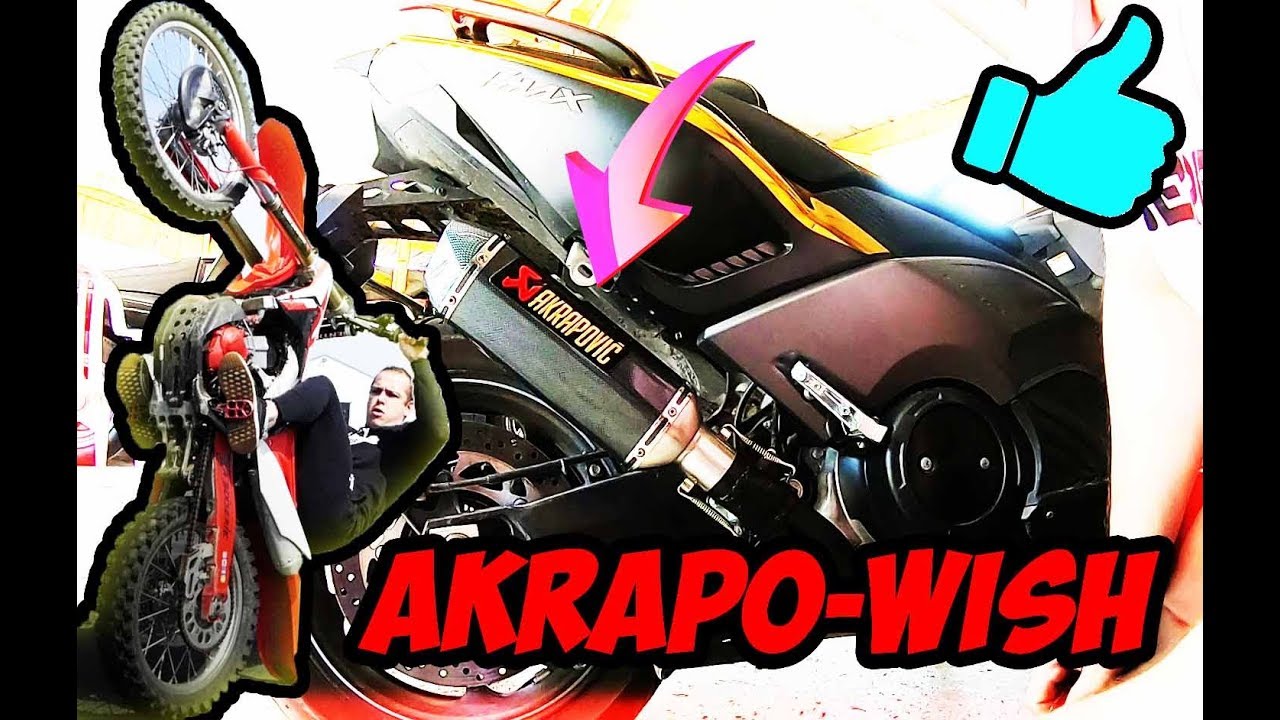 J'ai posé un échappement chinois sur le T-MAX !