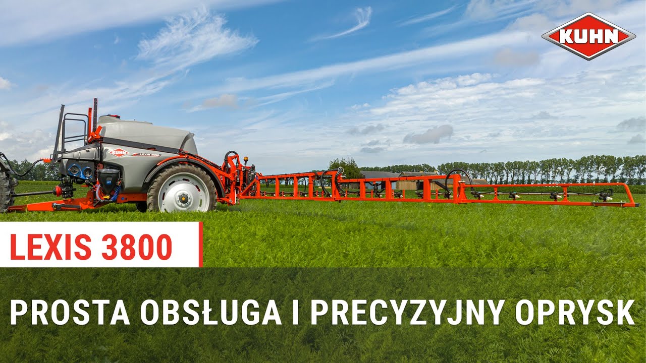 Polowy opryskiwacz zaczepiany LEXIS 3800: Gdy wydajność i prostota idą w parze!💧