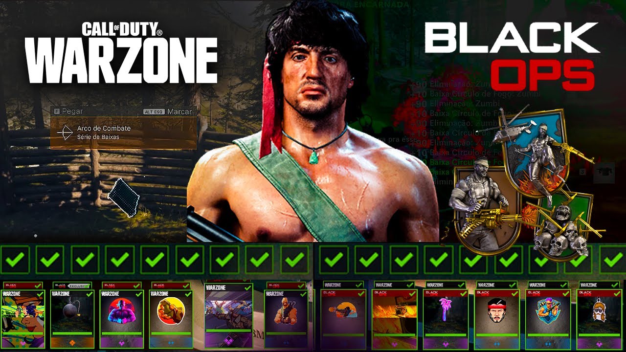 Conclua Facilmente TODOS OS DESAFIOS do novo evento do WARZONE & BLACK OPS COLD WAR - Tutorial