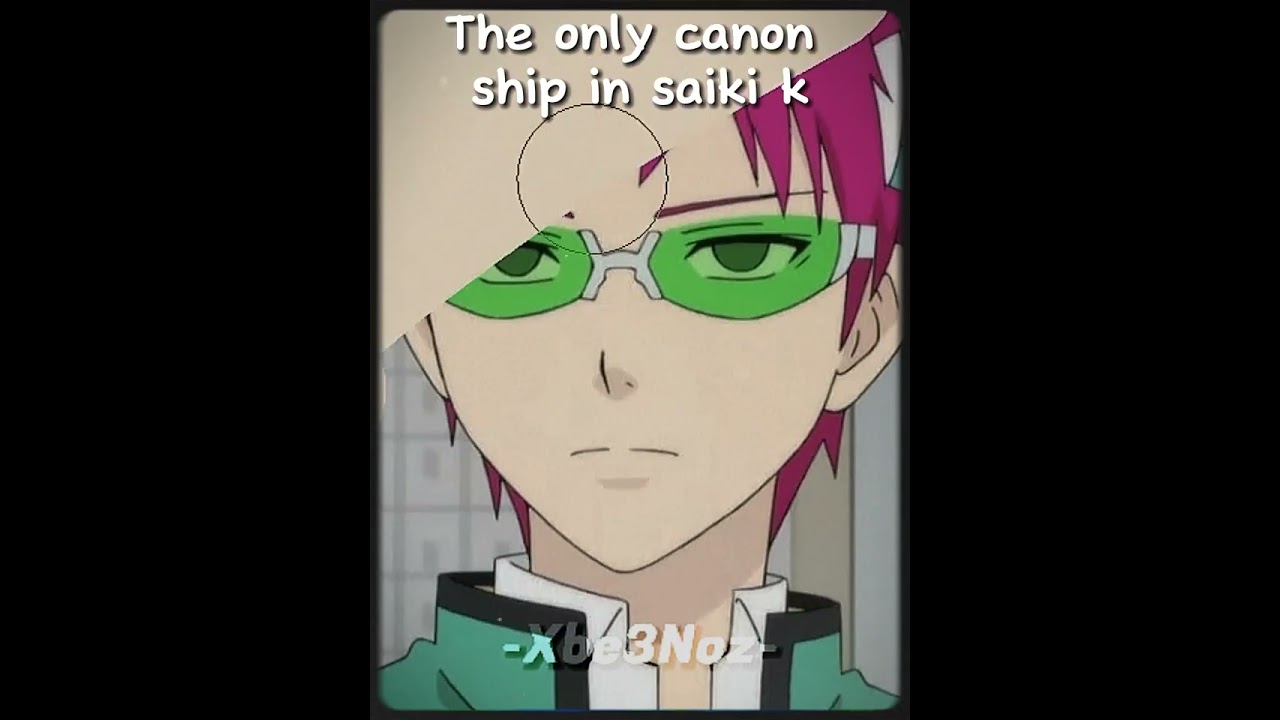 the only canon ship in saiki k- 