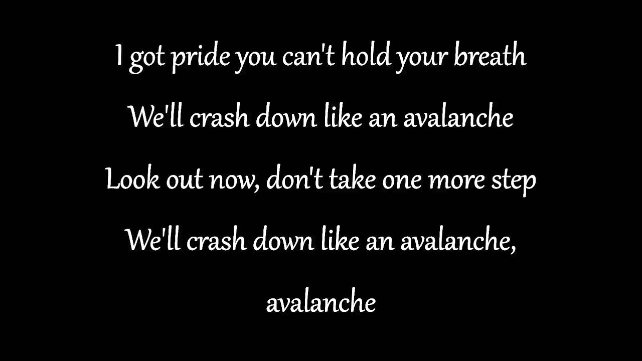 Nick Jonas - Avalanche Lyrics (ft. Demi Lovato) HD