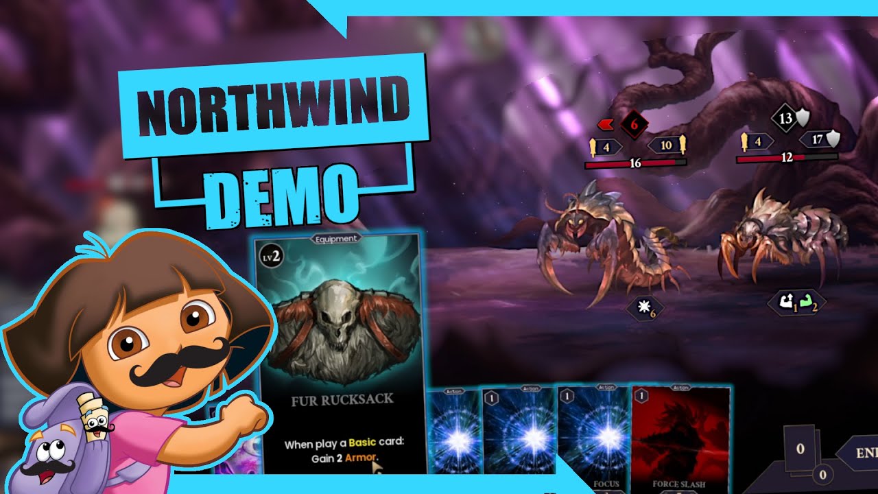 UPCOMING Unique Deckbuilding Roguelike | Northwind