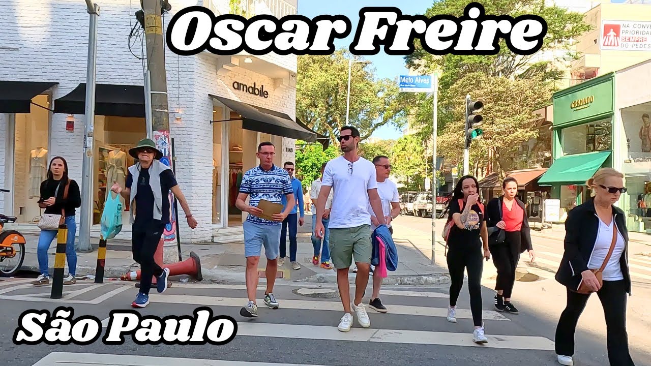 Oscar Freire: Jedna z najbardziej urokliwych ulic S&atilde;o Paulo