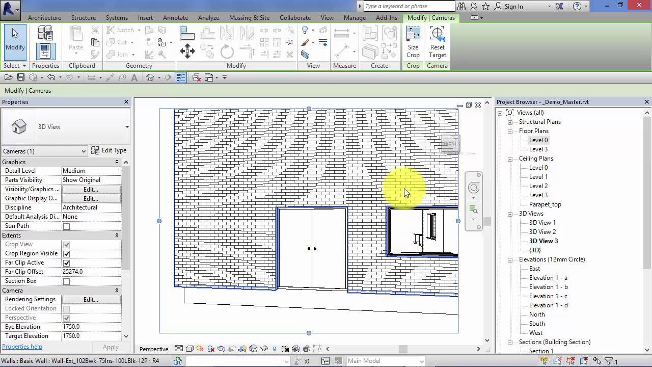 Module 6: Unit 7: Revit Architecture: Camera views