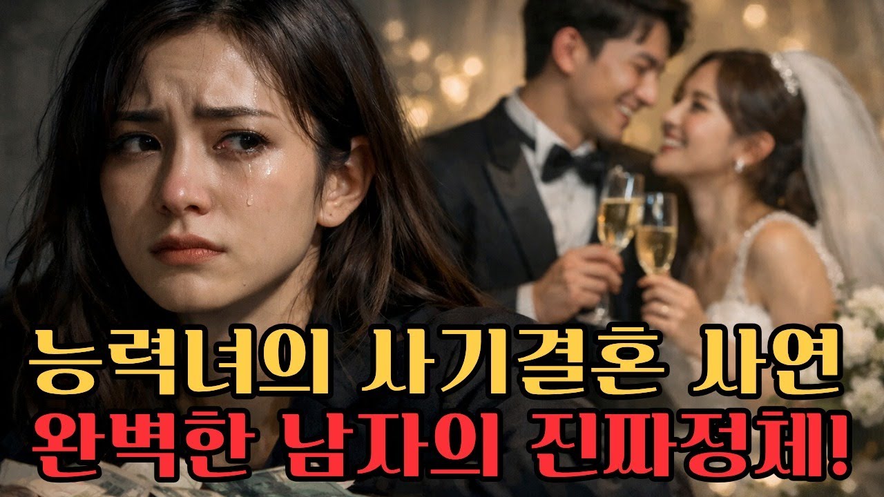 능력녀의 사기결혼 사연,완벽한 남자의 진짜정체!