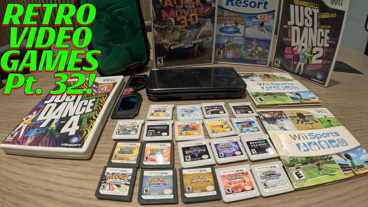 Bought the Entire Nintendo 3DS Collection! New Nintendo 3DS, Pokémon Games, Zelda & More