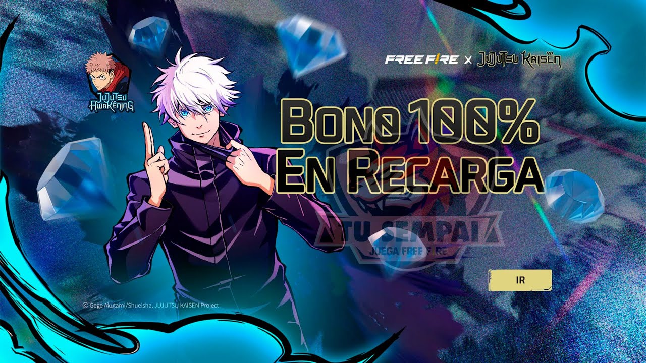🌟RAPIDO HOY BONUS DE DIAMANTES JUJUTSU KAISEN 2026