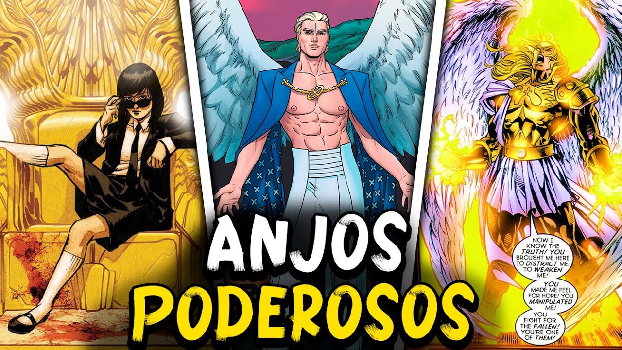9 Anjos mais PODEROSOS dos QUADRINHOS