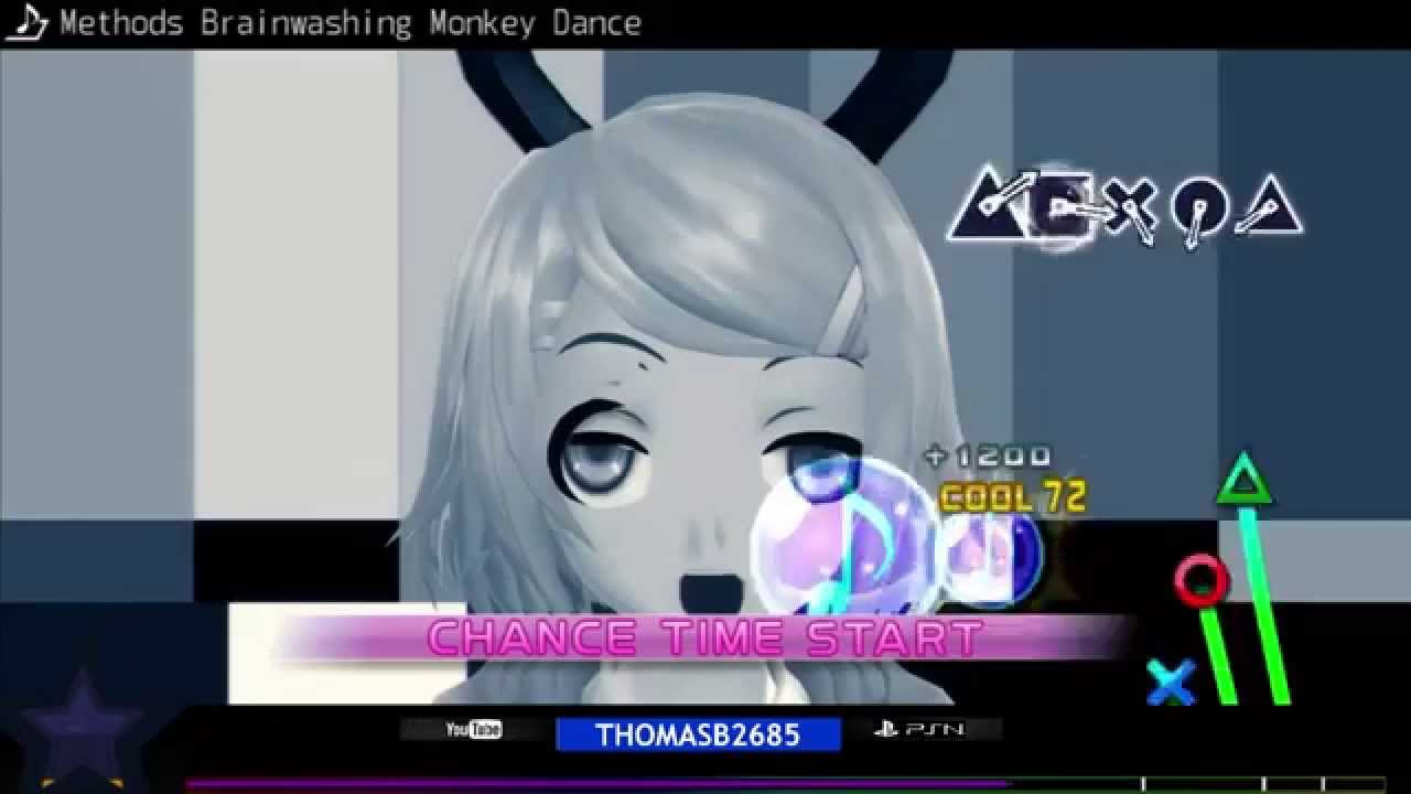 Project DIVA F 2nd English EDIT - Methods Brainwashing Monkey Dance