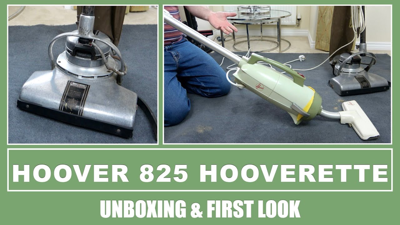 Распаковка и первый взгляд на винтажные пылесосы Hoover 825 и Hooverette
