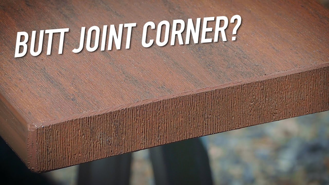 Experiment: Butt Joint Corner???  || Dr Decks