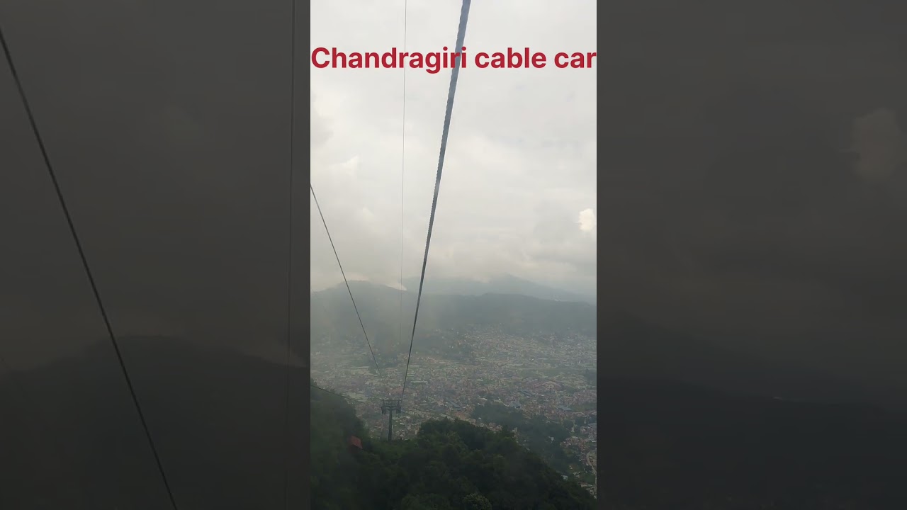 Chandragiri cable car🚡 video