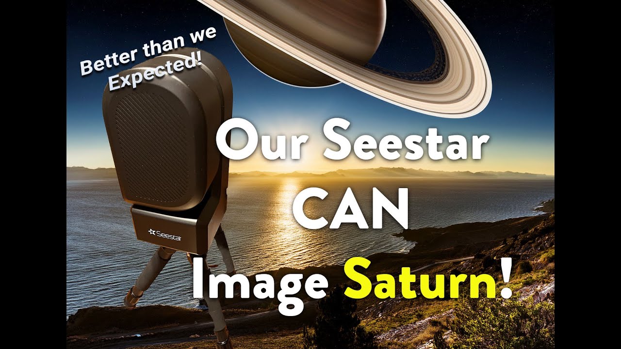 Итак, вы думаете, что Seestar — не планетный телескоп? Мы сделали снимок Сатурна, чтобы опровергн...