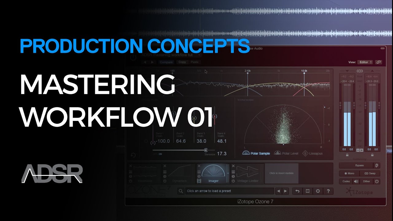 Basic Mastering Workflow part 1
