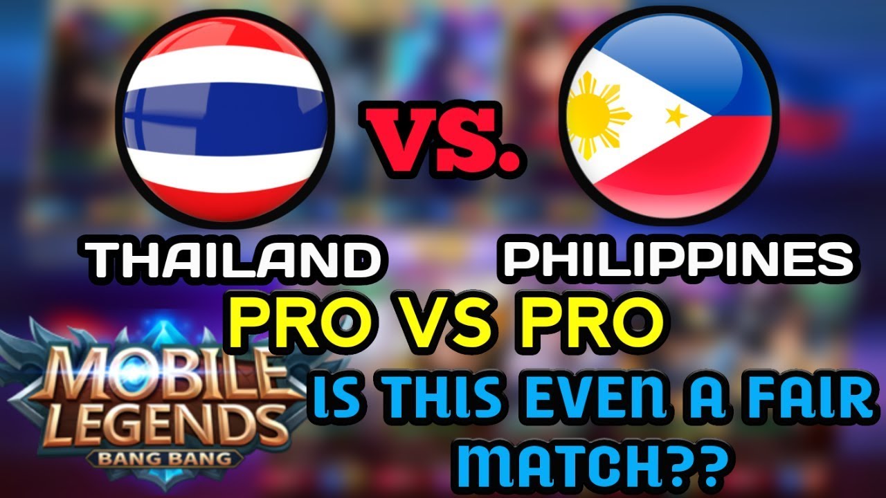 PHILIPPINES VS THAILAND | UNFAIR MATCH | LAKAS NANG PINOY | MOBILE LEGENDS