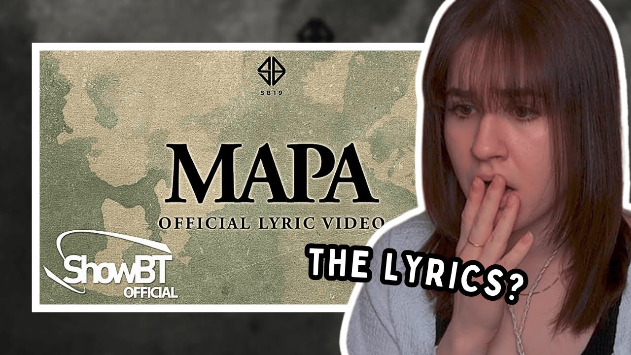 SB19 'MAPA' LYRIC VIDEO REACTION
