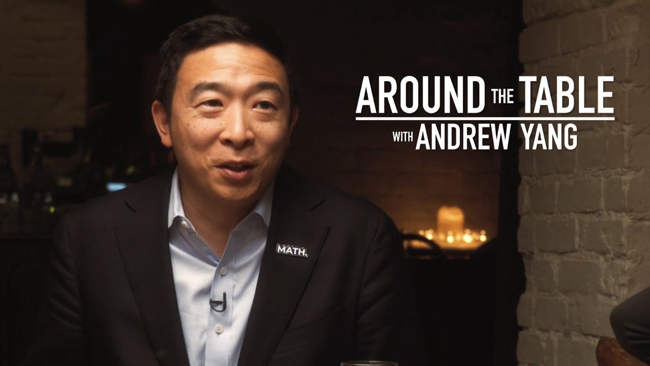 Andrew Yang talks stereotypes, economic policies at dinner with voters l ABC News