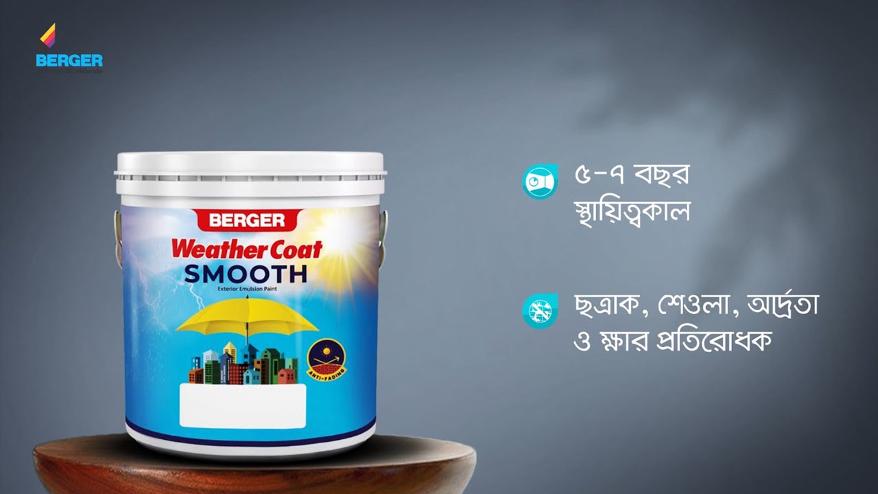 Berger Weather Coat Smooth | All-around protection for your exterior walls | Application Process