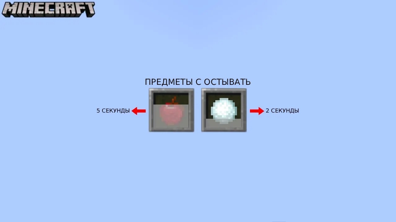 Майнкрафт edition java как предмет с остывать командный блок