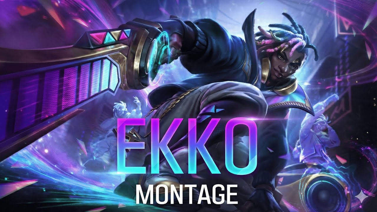 시즌 15 천상계 에코 매드무비 (S15 High Elo Ekko LOL Montage) #2