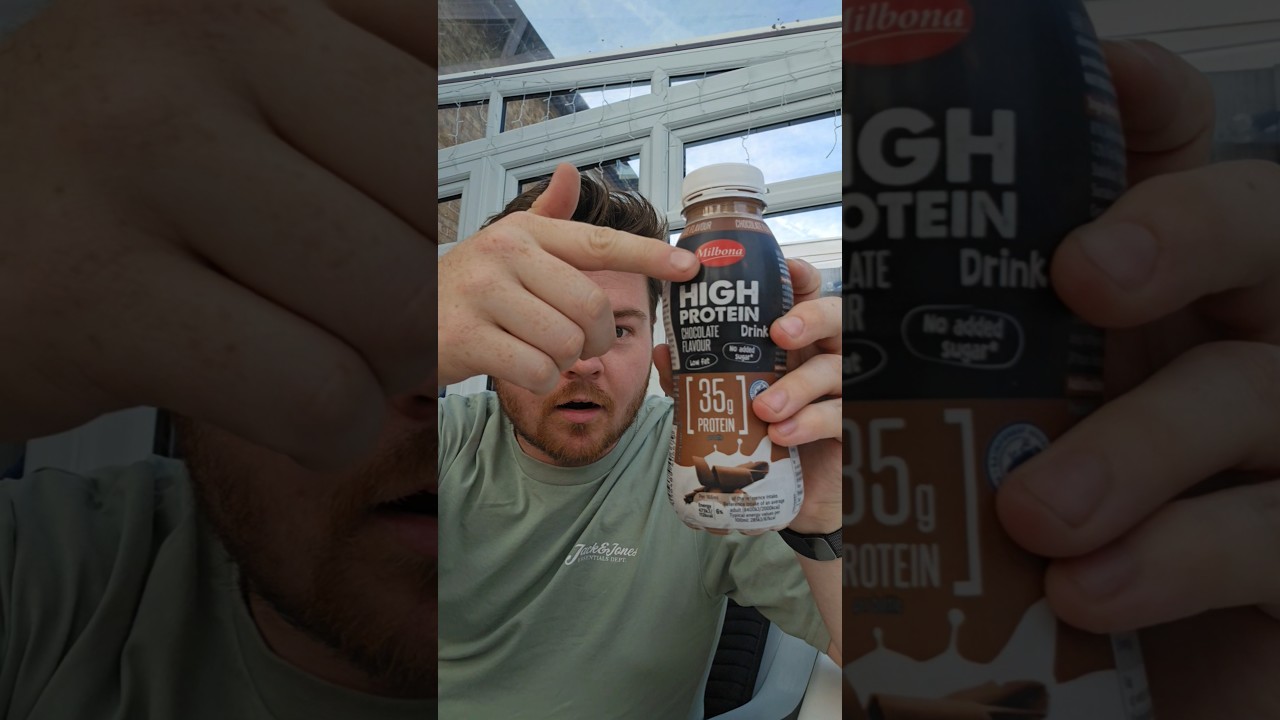 #OneSip of Milbona High Protein Chocolate Drink from @Lidl #rating #high #protein #rating #taste