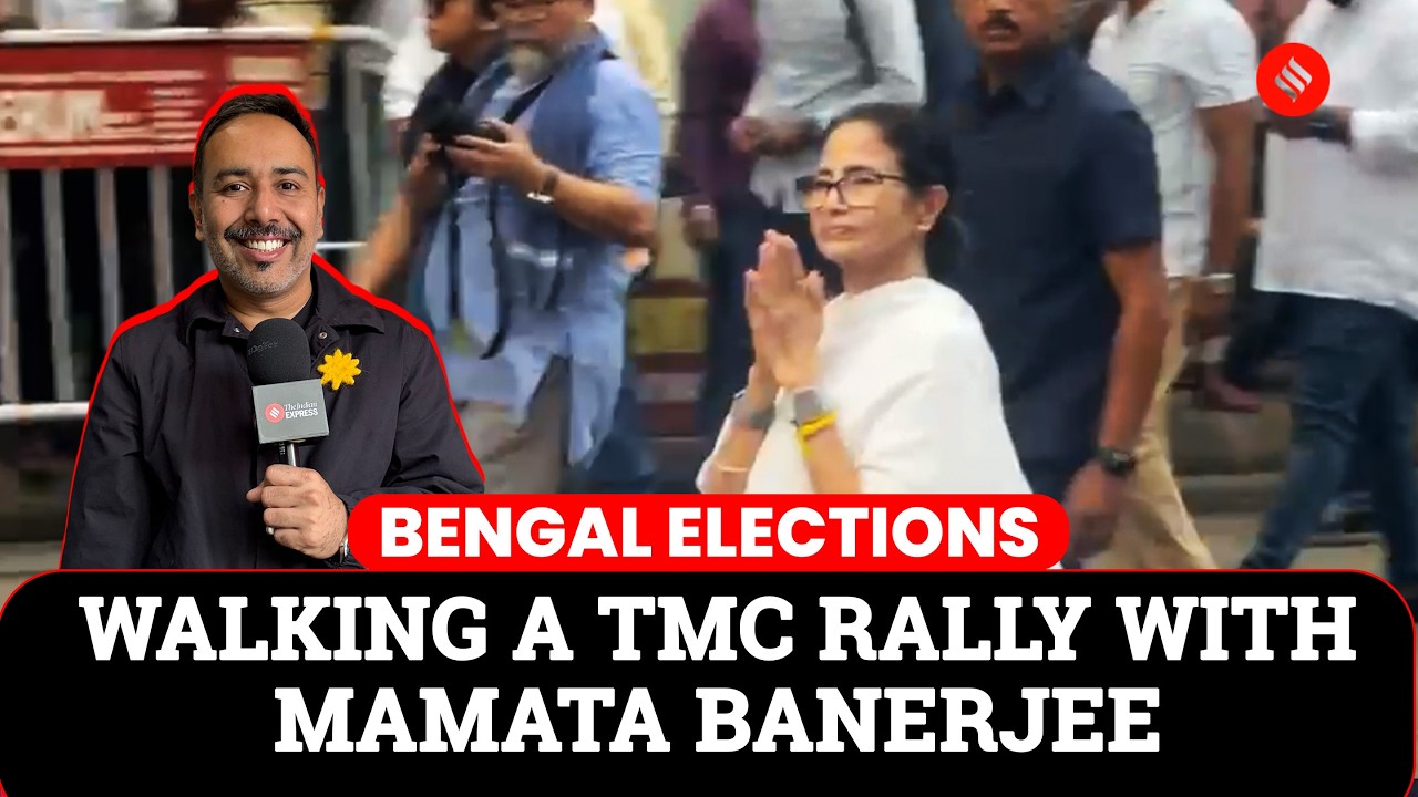 West Bengal Elections 2026: Walking A TMC Rally With Mamta Banerjee