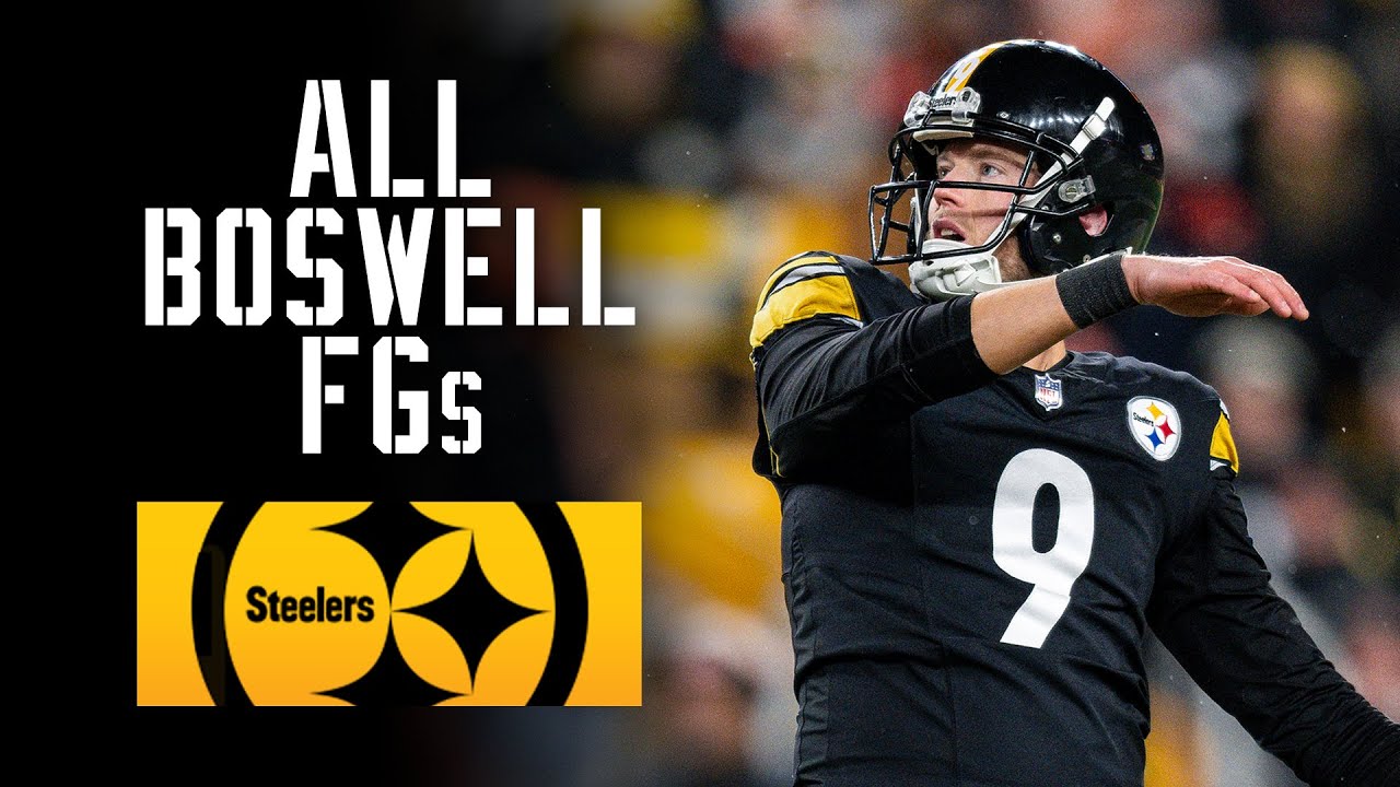 Every Chris Boswell Field Goal from the 2024 Season | Pittsburgh Steelers