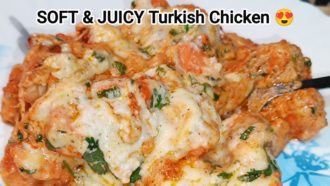 Turkish Chicken Recipe | Juicy & Spicy#youtube#video#foods#pageforyou#recipe#viral#video#videoviral