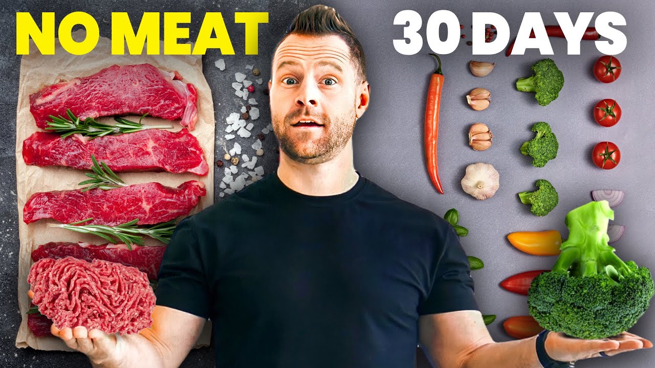 Никакого мяса в течение 30 дней...шокирующие последствия для здоровья