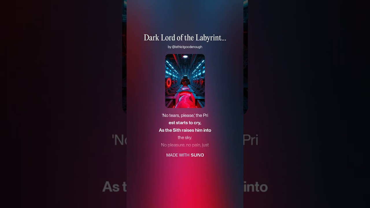 Dark Lord of the Labyrinth