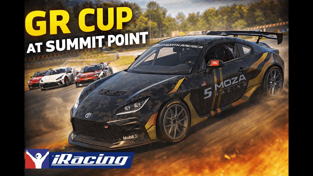 The competition is heating up! GR Cup Summit Point Raceway