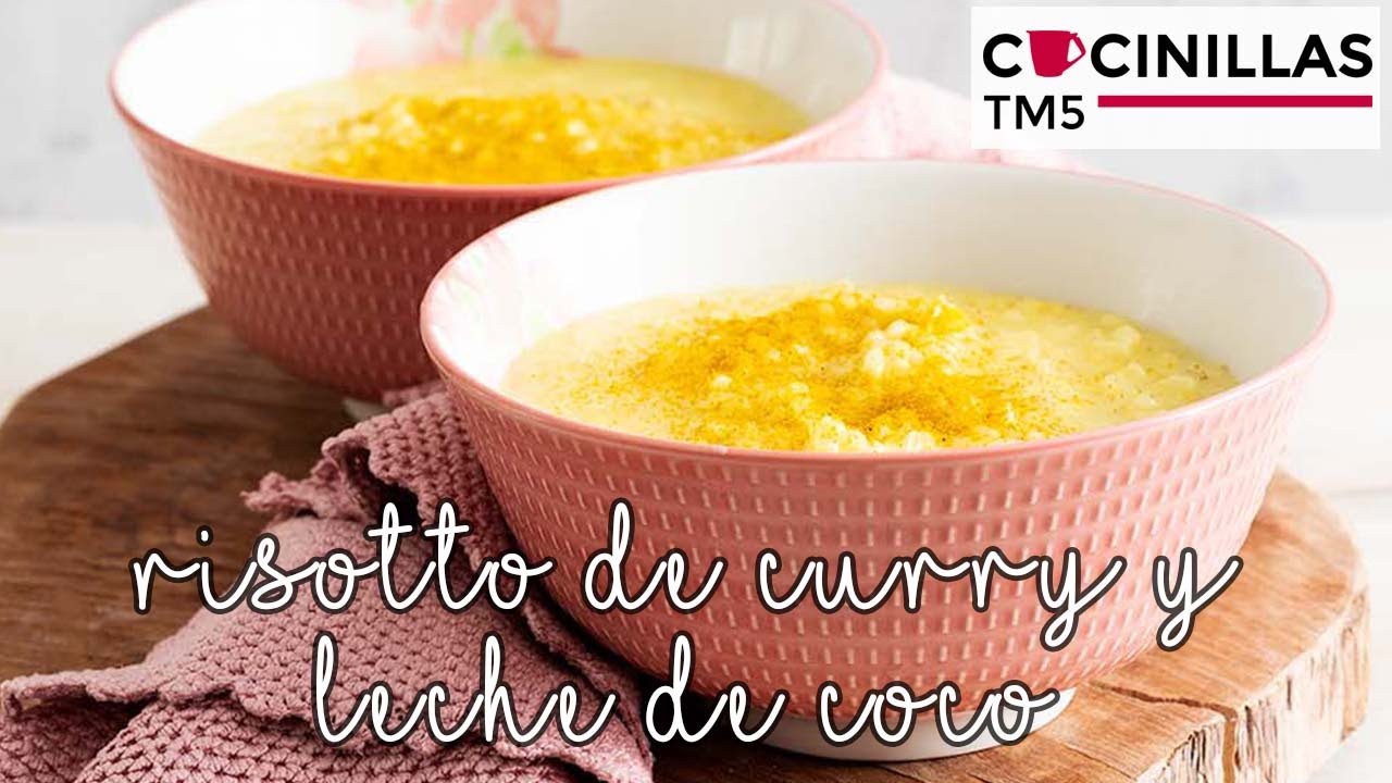 Risotto de Curry y Leche de Coco | Recetas Thermomix