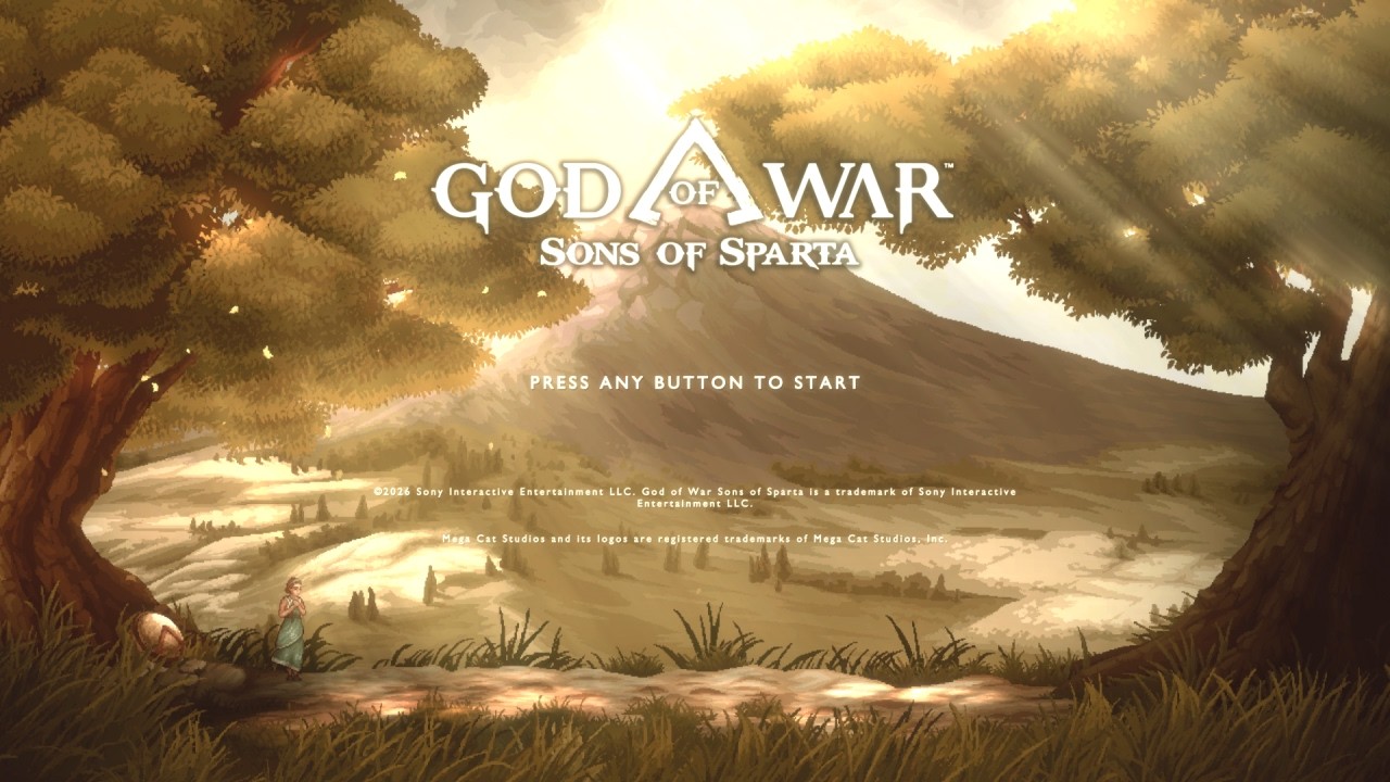 Checking out God of War: Sons of Sparta!