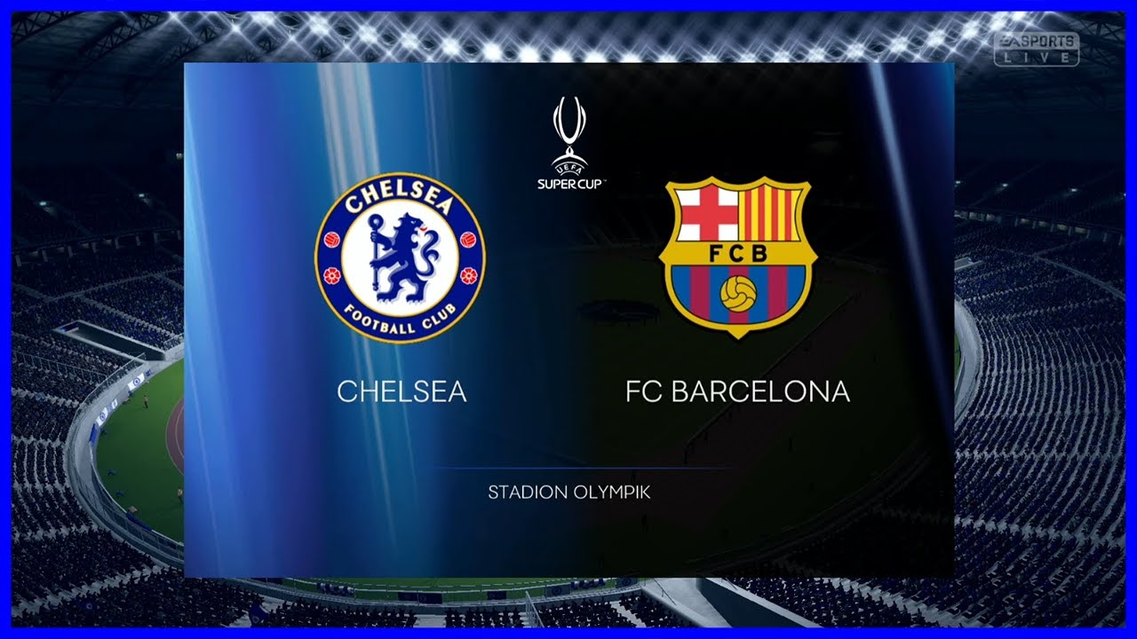 FIFA 23 Nintendo Switch - UEFA Super Cup - Chelsea Vs Barcelona