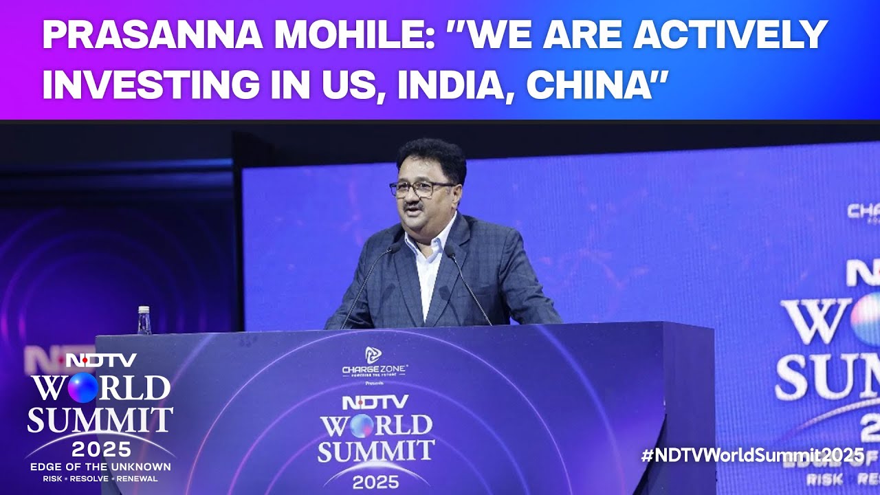 Prasanna Mohile: "We Are Actively Investing In US, India, China"