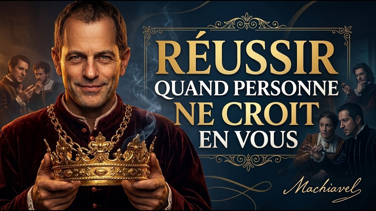 COMMENT AVANCER SEUL QUAND TOUT LE MONDE DOUTE DE TOI – MACHIAVEL