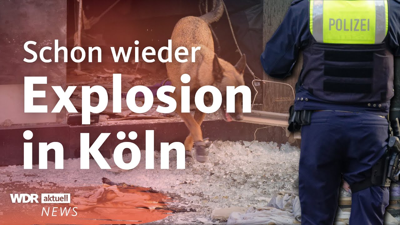 Nach Explosionen in Köln: Mögliche Verbindungen zur “Mocro-Mafia” werden geprüft | Aktuelle Stunde