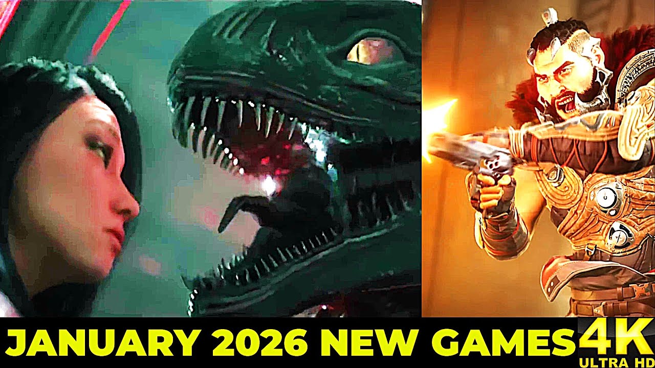 TOP 15 New Games of JANUARY 2026 | PC, PS5, XSX/S, PS4, XB1, SWITCH, SWITCH 2