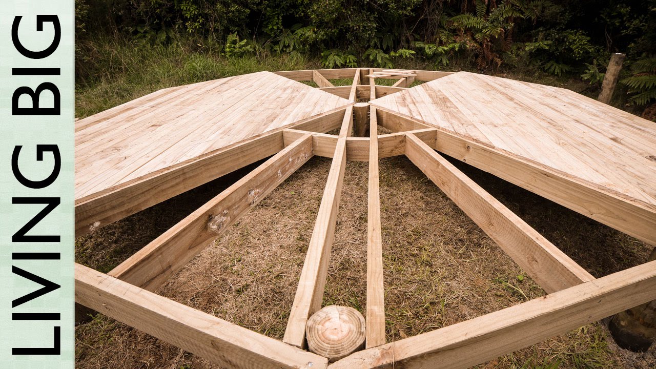DIY Deck Platform For A Belle Tent (Or A Yurt)