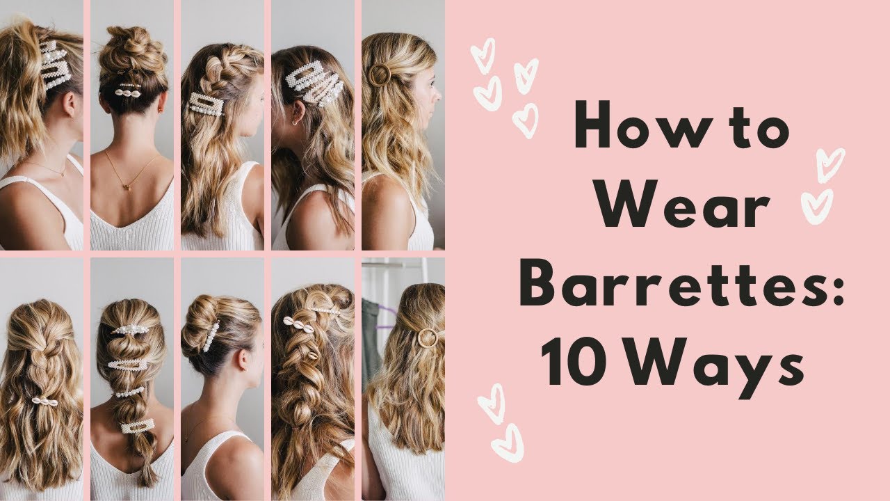 How to Wear Barrettes in your Hair | Beauty | Running in Heels