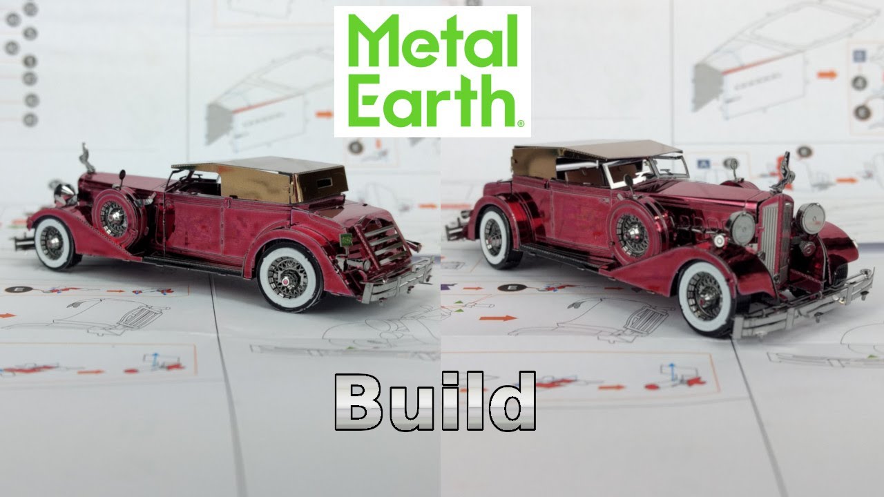 Metal Earth Build - 1934 Packard Twelve Convertible