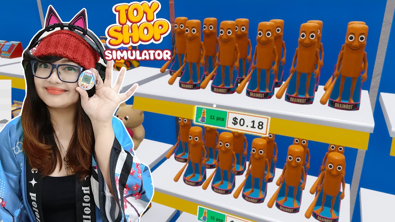 Aku jualan mainan TUNG TUNG SAHUR di Toy Shop Simulator
