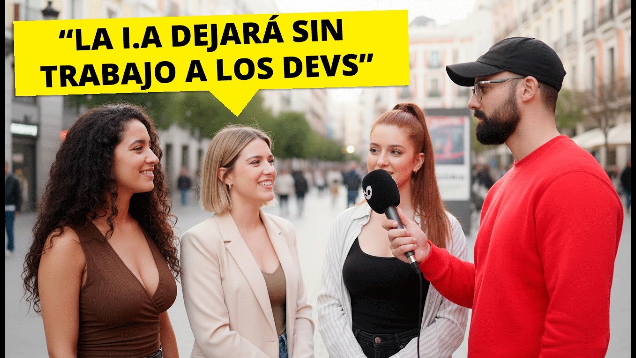 Hago Preguntas de Inteligencia Artificial y Programación a Adultos en La Calle