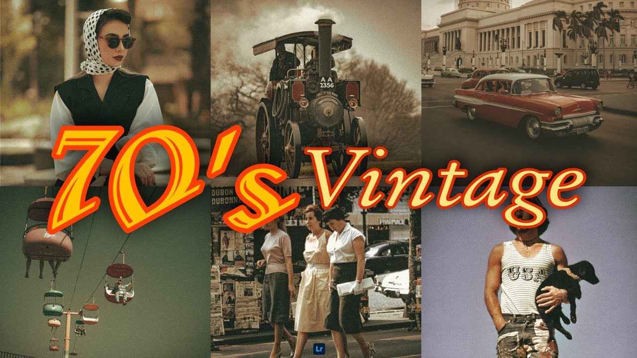 70's VINTAGE - Preset Tutorial | Special Preset | Vintage Preset | 70's Vintage Filter