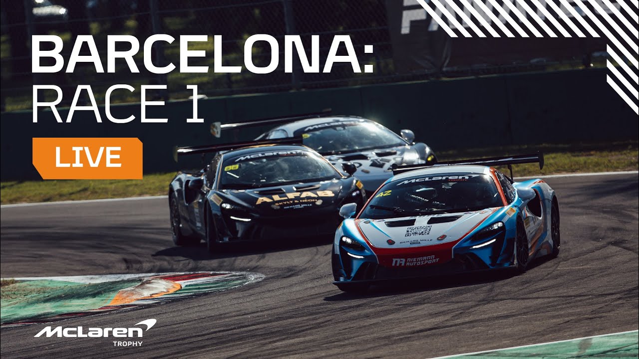 LIVE I Race 1 I Barcelona I McLaren Trophy Europe 2024